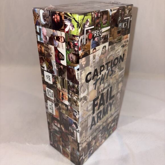 Caption This Game by Fail Army Card Game Fun Game Night Family Sealed NEW - Picture 2 of 5